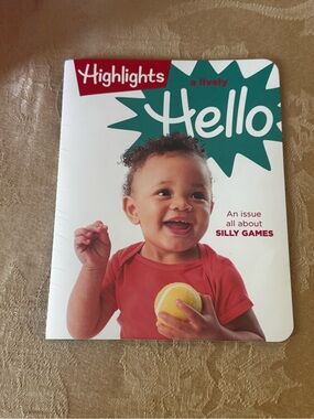 FREE with any purchase/ Highlights Hello Book / Silly Games issue